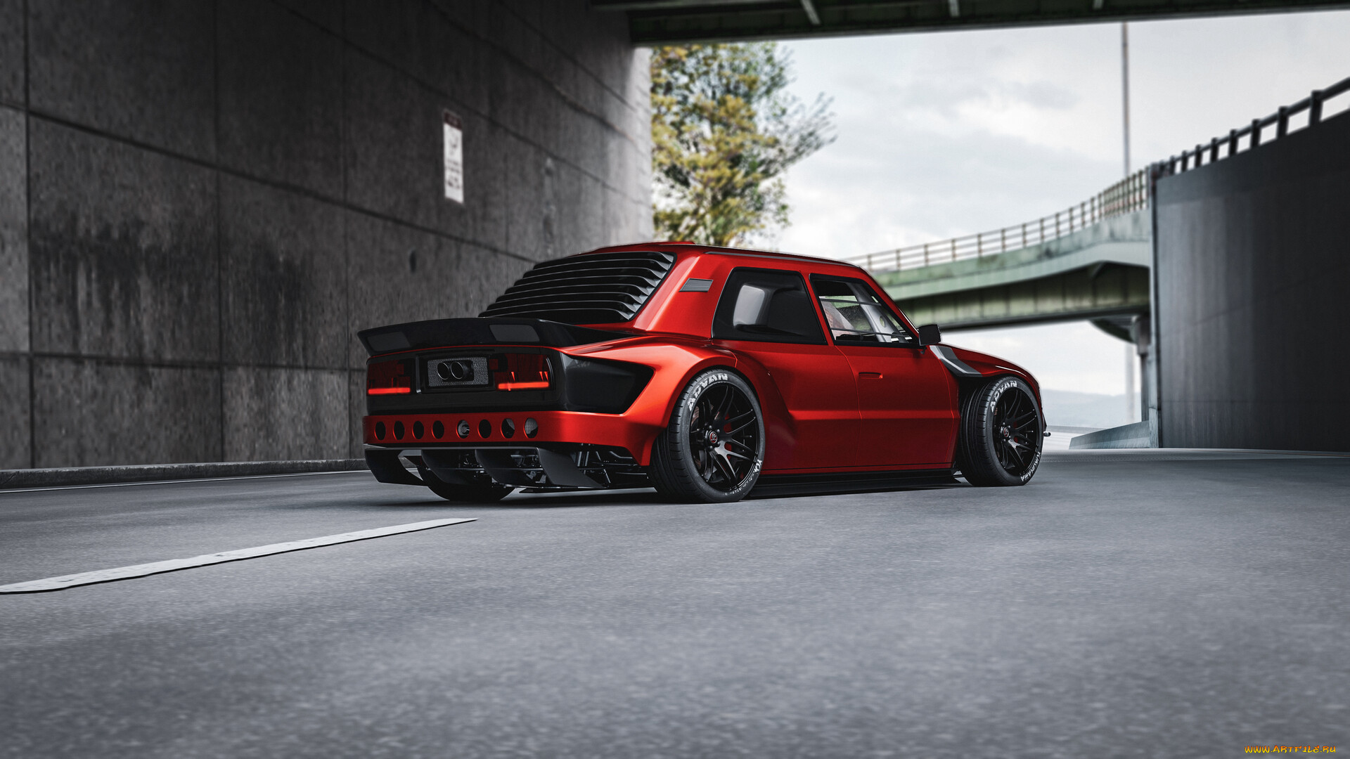 skoda 120, , 3, skoda, 120, resomod, widebody, tuning, car, , 